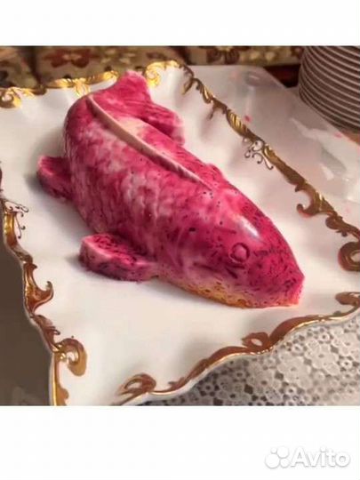 Форма рыба для салата