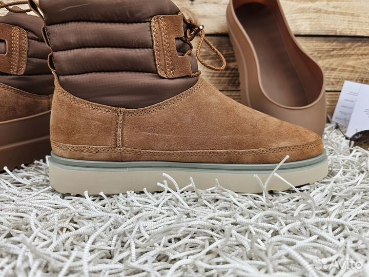 Ugg Classic Mini Lace-up Weather Chestnut оригинал