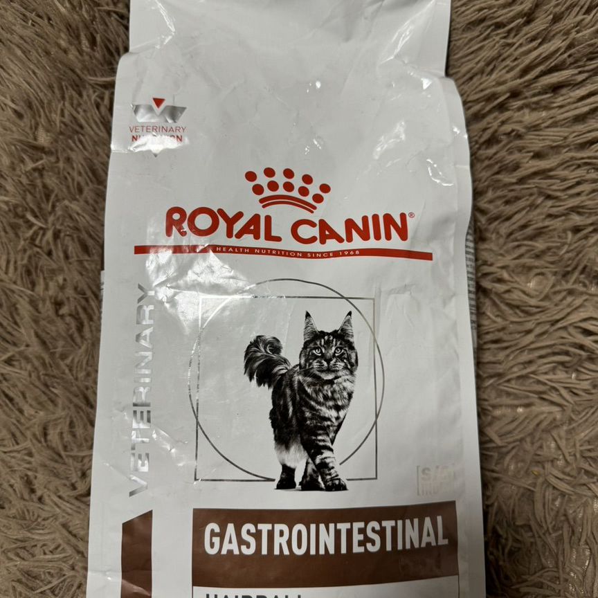 Корм для кошек gastrointestinal hairball 2 кг