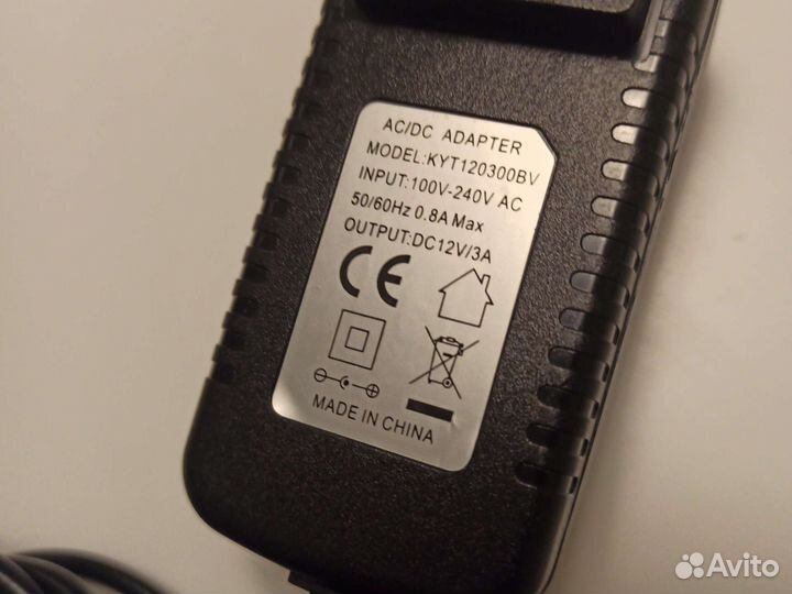 Блок питания с американской вилкой