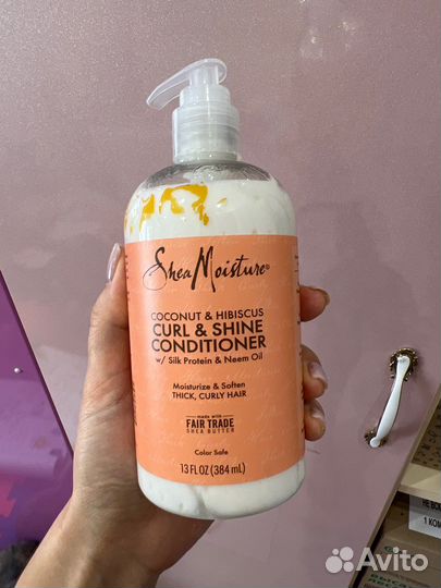 Кондиционер д/волос Shea Moisture Coconut&Hibiscus