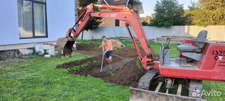 Услуги мини экскаватора