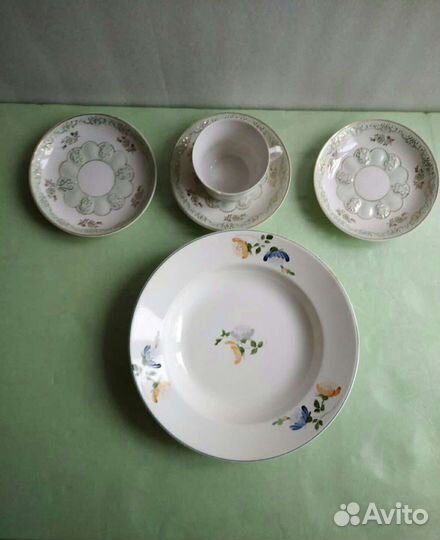 Тарелка и чашка СССР