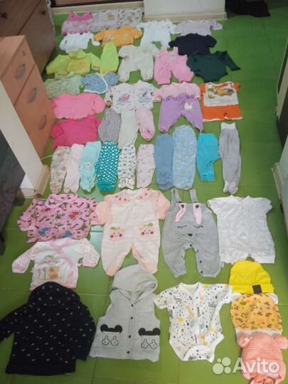 Детские вещи с рождения