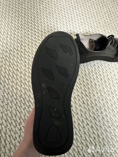 Кожанные турецкие ботинки