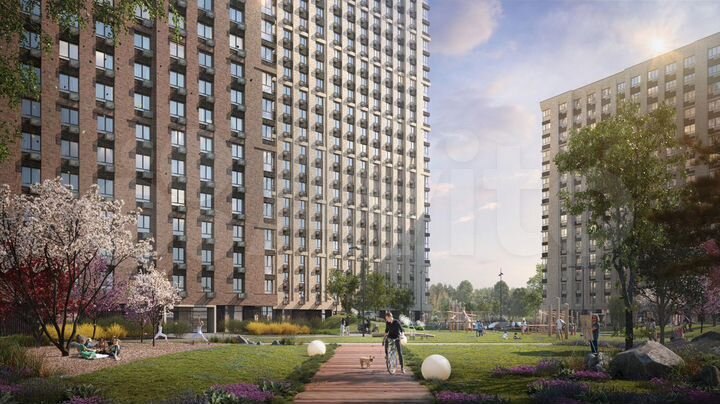 1-к. апартаменты, 33,7 м², 13/23 эт.