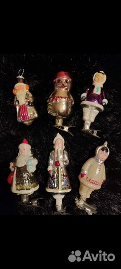 Елочные игрушки СССР