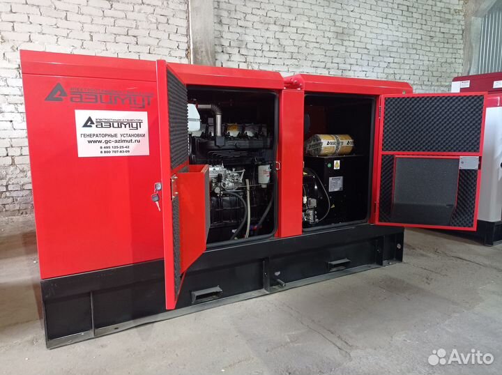 Дизельная электростанция 50 кВт в кожухе