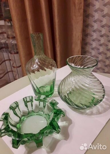 Вазы, графин СССР, Bohemia