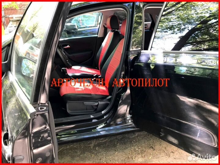 Чехлы Автопилот Volkswagen Polo 2 из экокожи