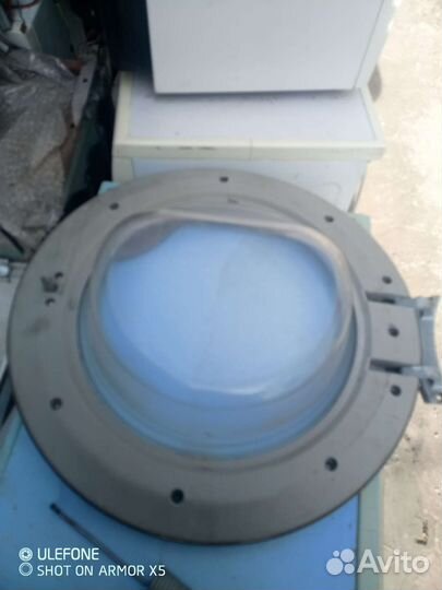 Дверца люка стиральной машины haier