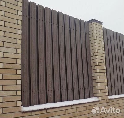 Заборная доска из дпк В ассортименте