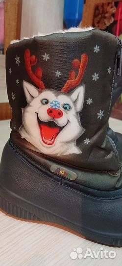 Сапоги тёплые 25 размер