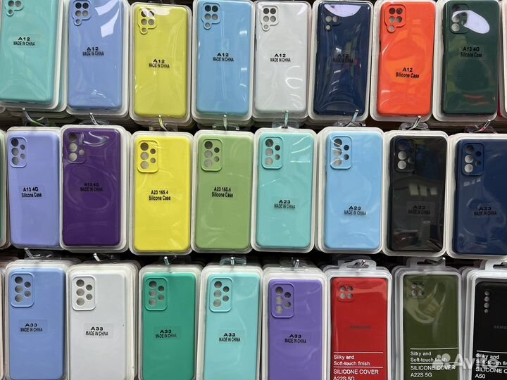 Мобильные аксессуары. Чехлы Silicone cover Android