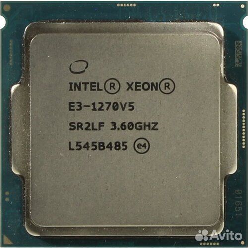 Intel xeon 1270 v5 lga 1151
