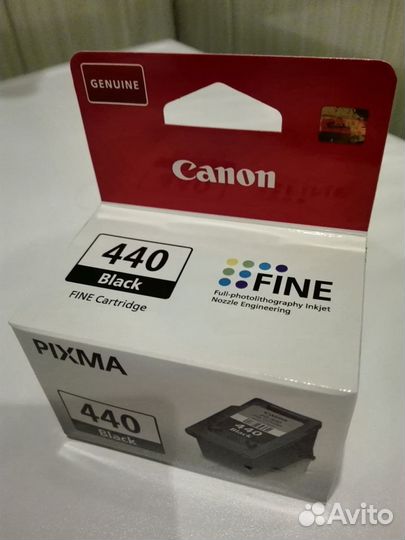Картридж Canon PG-440Bk (5219B001) струйный черный