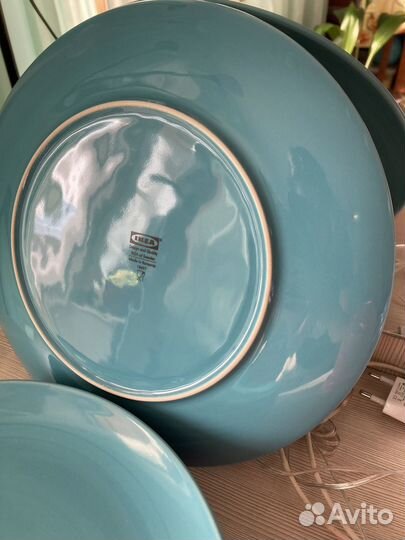 Тарелки, новые, большие IKEA