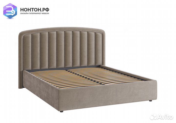 Кровать Сиена 2 1.6 м какао