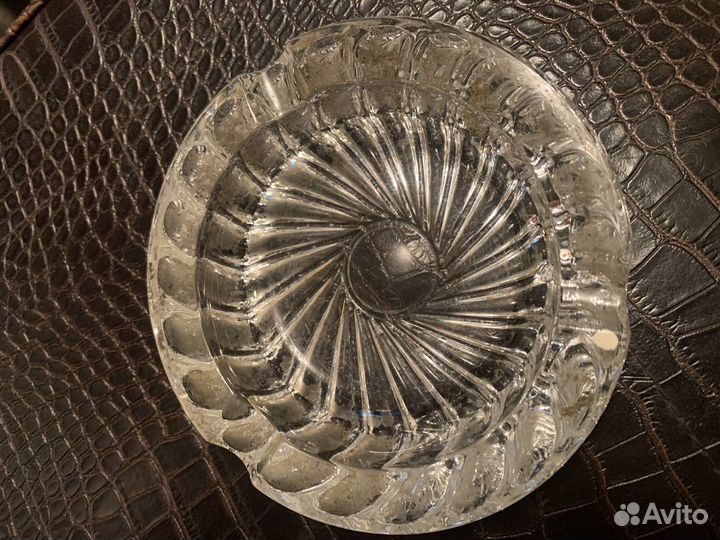 Пепельница хрустальная СССР