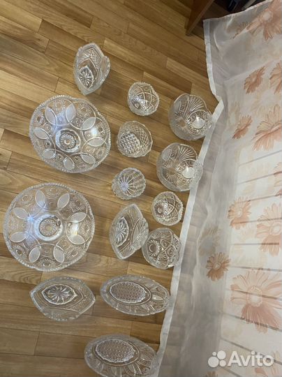 Хрустальная посуда СССР