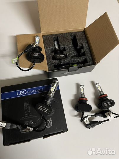 Светодиодные лампы led S1 цоколь H1,H7,H11,Hb3,Hb4