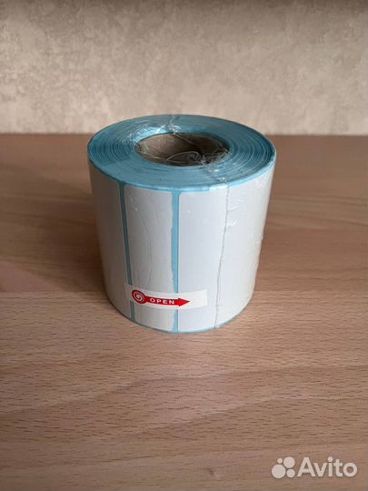 Термоэтикетки 75х120