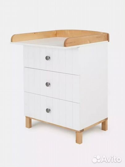 Комод пеленальный Rant Bamboo Mini /белый