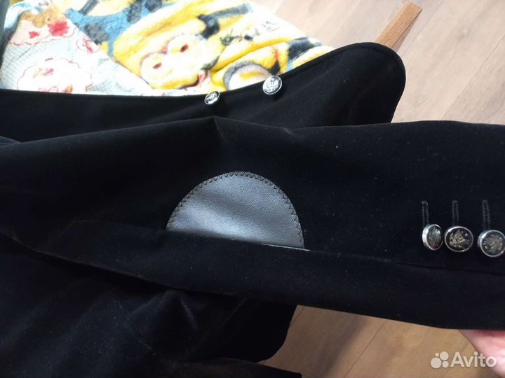 Пиджак велюр