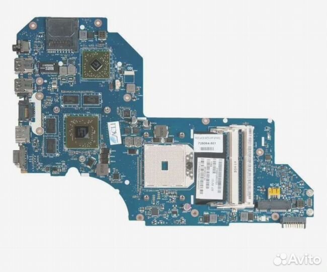 Мат.плата HP envy m6 (LA 8712P с APU А8) в сборе