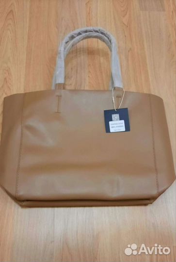 Сумка тоут из натуральной кожи новая