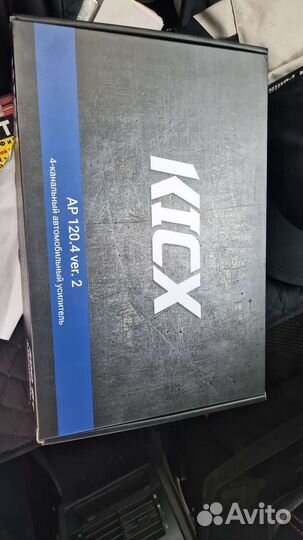 Усилитель 4 канальный kicx