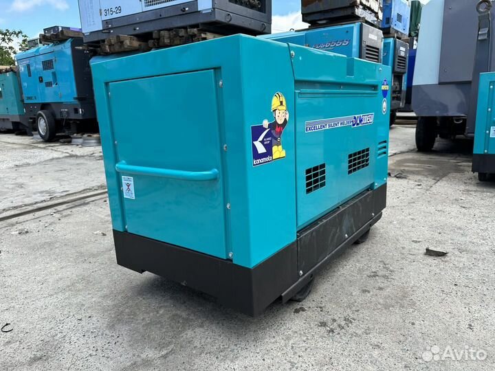 Сварочный генератор Denyo DLW300ESW. 2 поста10 Квт