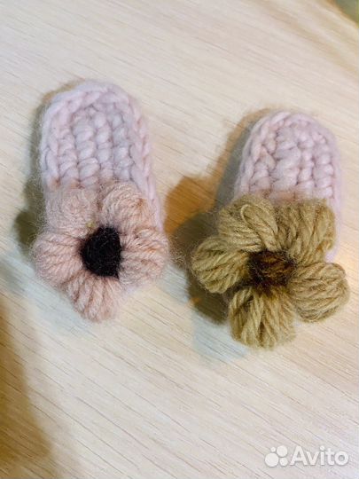 Заколки пушисты новые