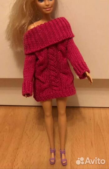 Свитер для куклы (барби, блайз)