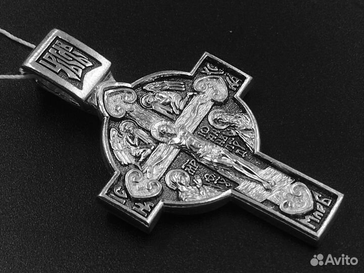 Православный нательный крест из серебра, 316