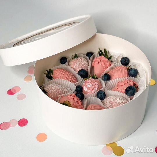 Набор клубники в шоколаде (на 9-11 ягод)