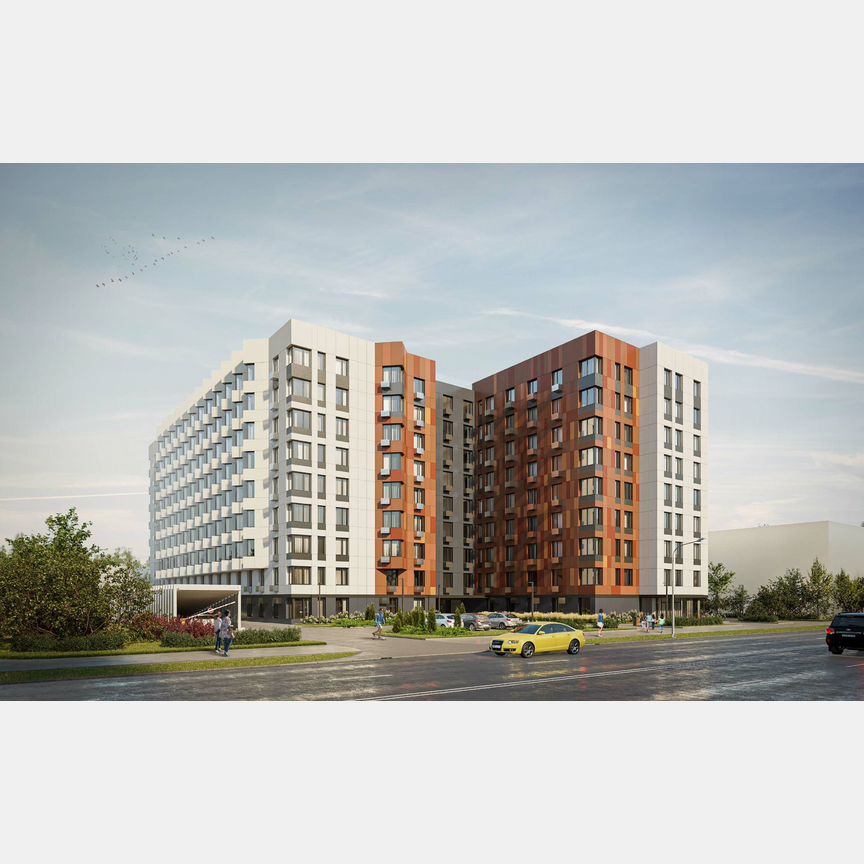 1-к. апартаменты, 42 м², 7/9 эт.