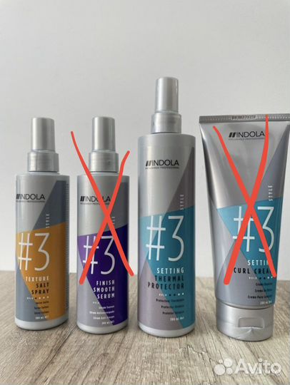 Indola крем для локонов термозащита