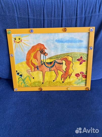 Картины для детской,рама икея 45*35