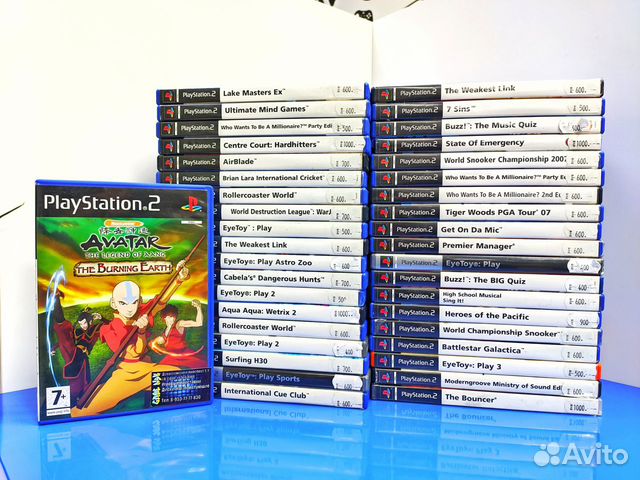 Диски для PlayStation 2 Ассортимент Б/У