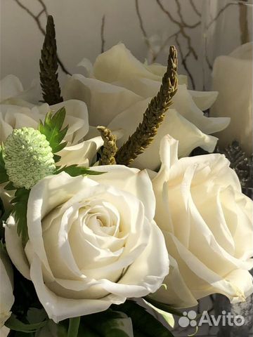 Цветы подарок ручная работа розы