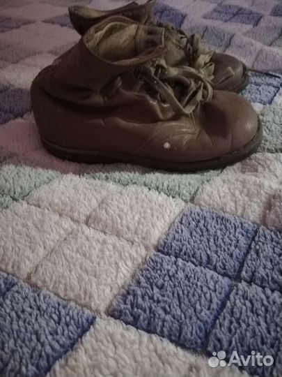 Ботинки детские старинные