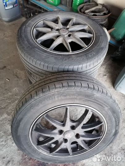 Колеса на kia rio летние