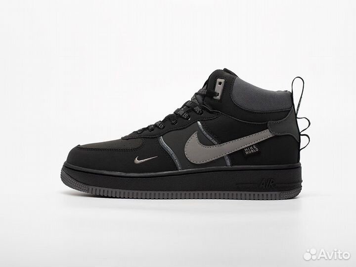 Зимние Кроссовки Nike Air Force 1 Mid Артикул 4356