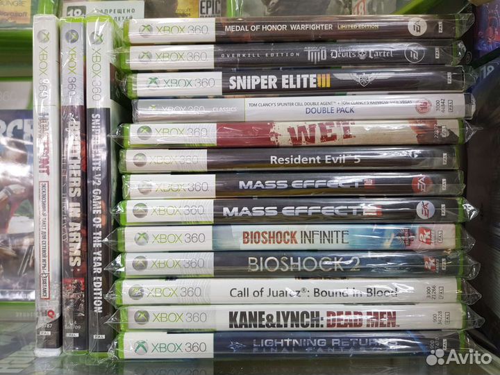 Xbox 360 игры (оригинал)