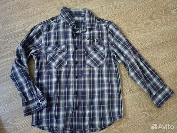 Рубашка на мальчикаРост 134-140