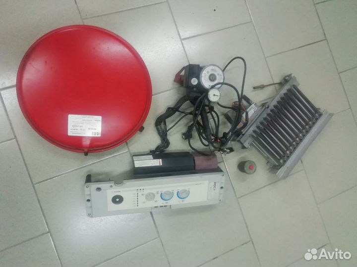 Запчасти бу газовых котлов Baxi ecofor 24 и roca