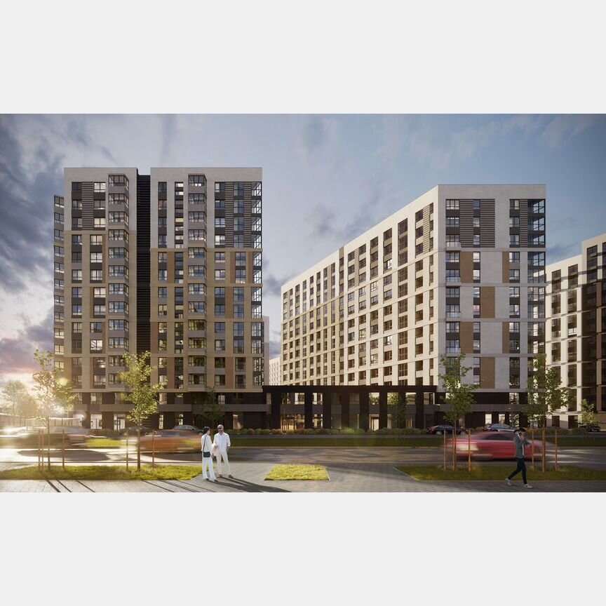 Квартира-студия, 25,9 м², 10/14 эт.