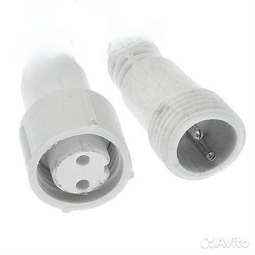 Гирлянда занавес уличный каучук 480 LED, 3 на 2 м