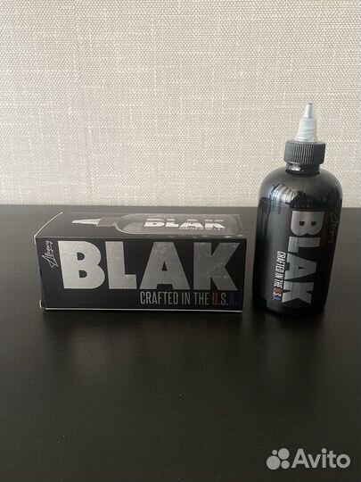 Краска для тату черная